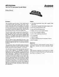 DataSheet AEDS-9240 pdf