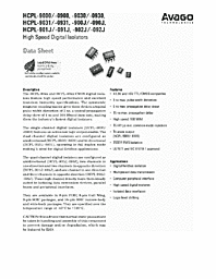 DataSheet HCPL-9000 pdf