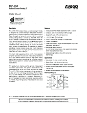 DataSheet HCPL-7520 pdf