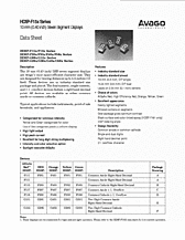 DataSheet HDSP-F153 pdf