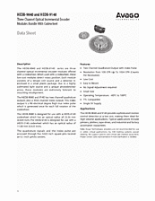 DataSheet HEDB-9140-I12 pdf