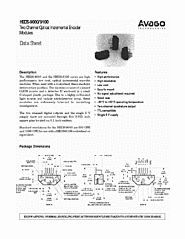 DataSheet HEDS-9101#E00 pdf