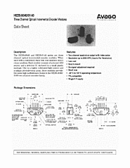 DataSheet HEDS-9140#A00 pdf