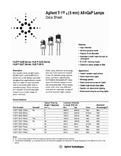 DataSheet HLMP-C008-U0000 pdf