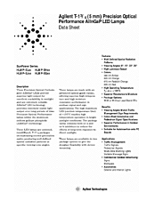 DataSheet HLMP-EJ30-PS000 pdf
