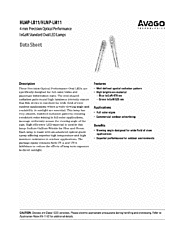 DataSheet HLMP-LB11-HL000 pdf