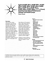 DataSheet HLMP-AL16-N00 pdf