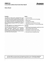 DataSheet HSMW-CL25 pdf