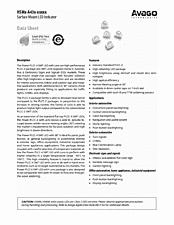 DataSheet HSMA-A431-X90M1 pdf