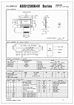 DataSheet AGG128064V pdf