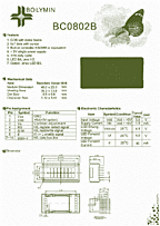 DataSheet BC0802B pdf