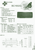 DataSheet BC1602G pdf