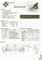 DataSheet BC4002A pdf