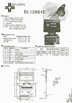 DataSheet BL12864E pdf