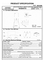 DataSheet KAQV213 pdf