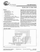 DataSheet CY62168EV30 pdf