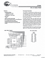 DataSheet CY6264 pdf