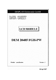 DataSheet DEM20485FGH-PW pdf