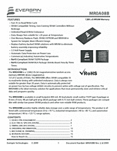 DataSheet MR0A08BM pdf