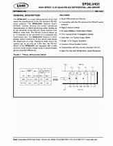 DataSheet SP26LV431E pdf