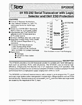 DataSheet SP3203EE pdf