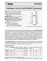 DataSheet SP3238EC pdf