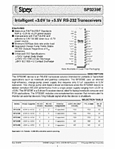 DataSheet SP3239EE pdf