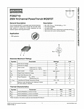 DataSheet FDB2710 pdf