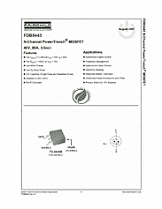 DataSheet FDB8443 pdf