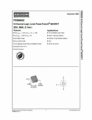 DataSheet FDB8832 pdf