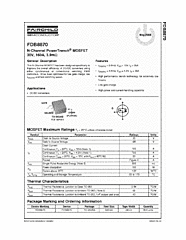 DataSheet FDB8870 pdf