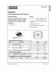 DataSheet FDC3512 pdf