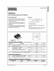 DataSheet FDC5612 pdf