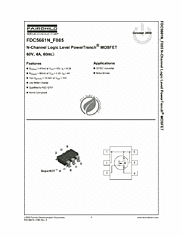 DataSheet FDC5661N_F085 pdf