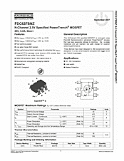 DataSheet FDC637BNZ pdf