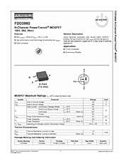 DataSheet FDD3860 pdf