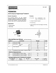 DataSheet FDD6630A pdf