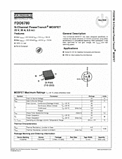 DataSheet FDD6780 pdf