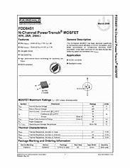 DataSheet FDD8451 pdf