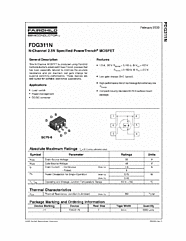 DataSheet FDG311N pdf