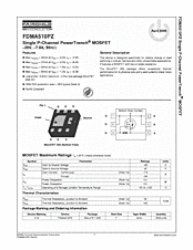 DataSheet FDMA510PZ pdf