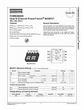 DataSheet FDMB3800N pdf