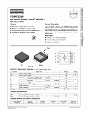 DataSheet FDMC8296 pdf