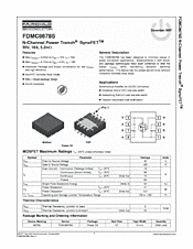 DataSheet FDMC8678S pdf