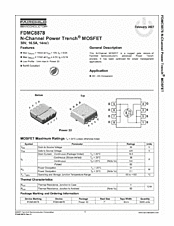 DataSheet FDMC8878 pdf