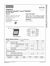 DataSheet FDMS3572 pdf