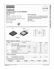 DataSheet FDMS8460 pdf