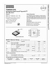 DataSheet FDMS8672AS pdf