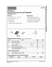 DataSheet FDP3651U pdf