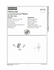 DataSheet FDP8443_F085 pdf